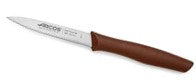 NOVA SERIES 100 MM SERRATED BROWN COLOUR PARING KNIFE