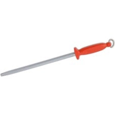 STEEL SHARPENING STEEL RED 300 MM / 13 MM