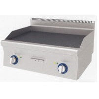 Stainless Steel Electric Grills with Flat Plate &amp; 2 different Thermostat Controls.