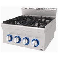 Stainless Steel Gas Cooker 4 Burners.