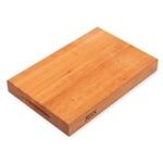 Cherry Chopping Board Reversible W/Grips Medium Thickness: 2-1/4” (5.715 CM).