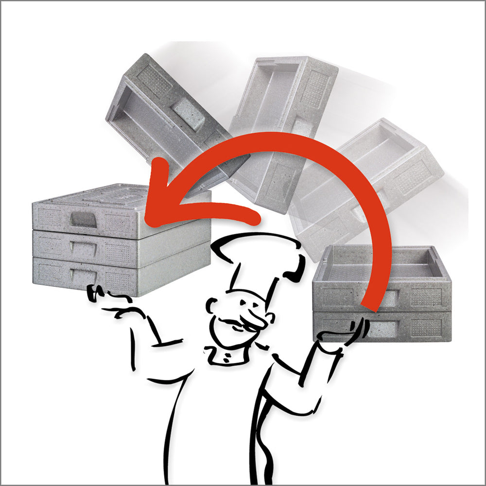 SALTO THERMO FUTURE BOX, GN1/1 WITHOUT LID - 15 LIT - Mabrook Hotel Supplies