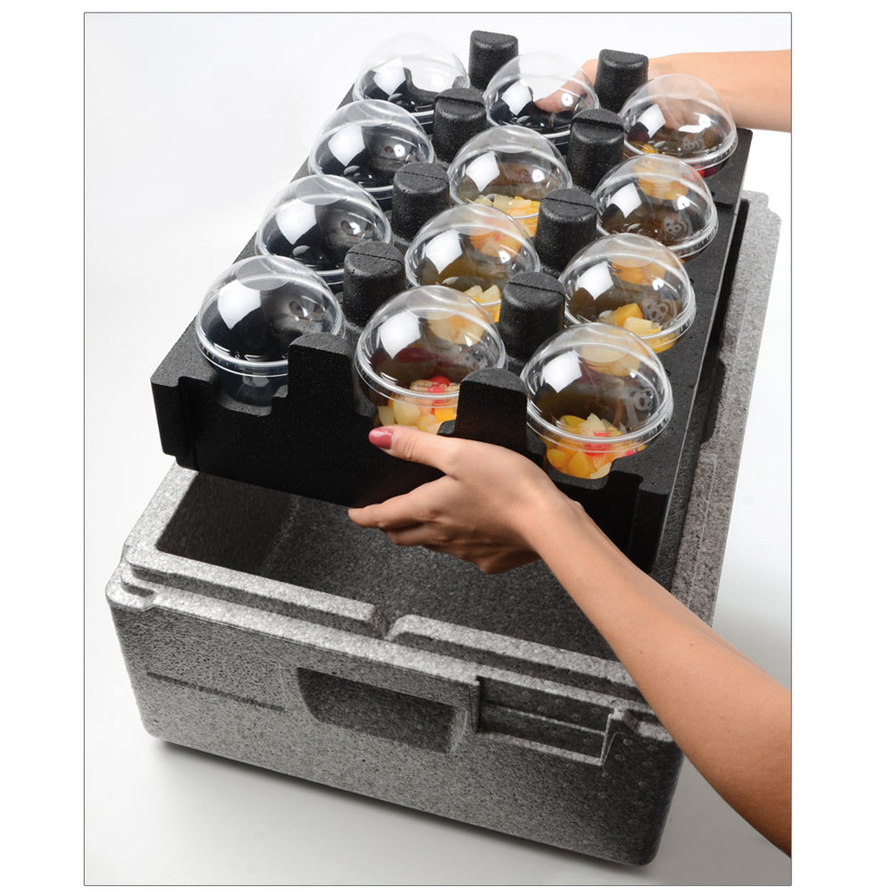 CUP HOLDER DRINKS TO GO, INSERT FOR GN BOXES - Mabrook Hotel Supplies