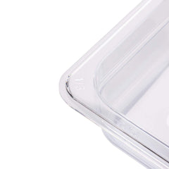 PAN 1/3 100MM ,POLYCARBONATE,COLOR:TRANSPARENT - Mabrook Hotel Supplies