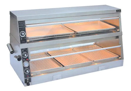 1.5M Heated Display Cabinet with 5 Sheet Pans. - Mabrook Hotel Supplies