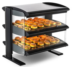 172 Ltr Hot Showcase with Tempered Glass at Front and 2 Sides. - Mabrook Hotel Supplies
