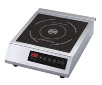 32.7 cm Electric Single Hob Induction Cooker with Stainless Steel Body. - Mabrook Hotel Supplies
