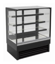 150cm Cake Showcase with 3 Shelves + Base Depth 800 mm with Ventilated Cooling System. - Mabrook Hotel Supplies