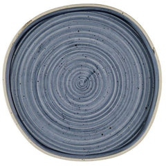 STONECAST BLUEBERRY WALLED PLATE 8.67". - Mabrook Hotel Supplies