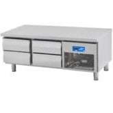 LOWBOY 4 DRAWERS UNDERCOUNTER REFRIGERATOR. (3 Years Warranty for only on Compressor & 2 Years for Digital Control + Fan). - Mabrook Hotel Supplies