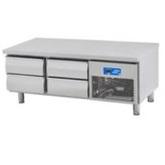 LOWBOY 4 DRAWERS UNDERCOUNTER REFRIGERATOR. (3 Years Warranty for only on Compressor & 2 Years for Digital Control + Fan).