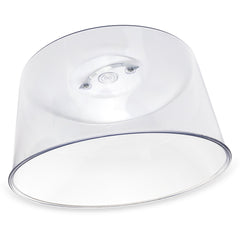 CAKE COVER WITH CHROME HANDLE, DIA: 30 CM, HEIGHT: 15 CM - Mabrook Hotel Supplies