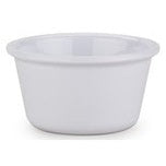 MELAMINE SMOOTH RAMEKIN, WHITE, CAP: 4 OZ