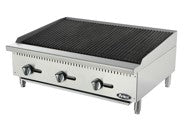 3 Burners Countertop Charbroilers. - Mabrook Hotel Supplies