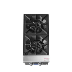 Atosa/ 2 Burners Countertop Ranges Hot Plate with 50,000 BTU.