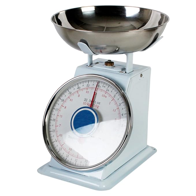 MECHANICAL SPRING SCALE, SS. BOWL., CAPACITY: 5 KG, DIV: 5 G - Mabrook Hotel Supplies