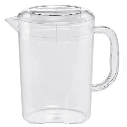 POLYCARBONATE  SOFT PITCHER, COLOR: TRANSPARENT, 2.2 LIT - Mabrook Hotel Supplies