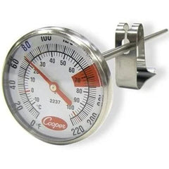 Cooper-Atkins 2237-04C-8 1.75" Dial Espresso/Milk Frothing Celsius Thermometer - Mabrook Hotel Supplies