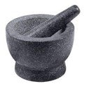 DKB CLAVERING GRANITE PESTLE & MORTAR 20CM