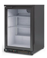 1 DOOR BACK-BAR DISPLAY COOLER WITH 2 SHELVES