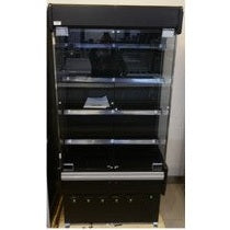 HOT CABINET VITRINA MURAL - BLACK - INTERIOR & EXTERIOR - RAL9005 COLOR - Mabrook Hotel Supplies