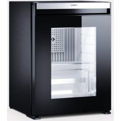 40 Ltr Dometic Hipro Evolution A40G , Absorption Minibar Right Hinged Glass Door - Black Color. - Mabrook Hotel Supplies