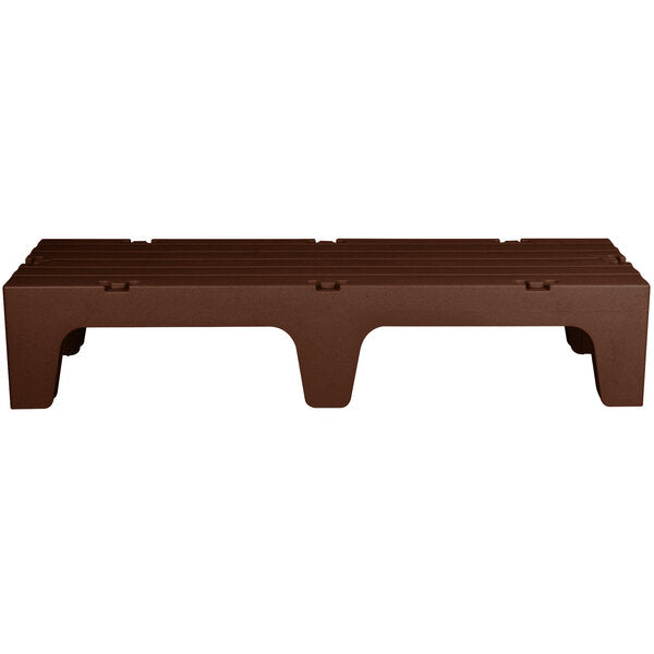 SLOTTED TOP DUNNAGE RACK.30X52.5X150 COL.DKBRN - Mabrook Hotel Supplies