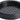 ROUND COFFEE TAMPER MAT, DIA: 8.1 CM - BLACK