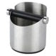 COFFEE KNOCK BOX STAINLESS STEEL BLACK COATED