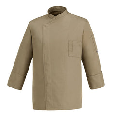CHEFJACKET KAKI CHEAP POL.  65%  COT.  35% - Mabrook Hotel Supplies