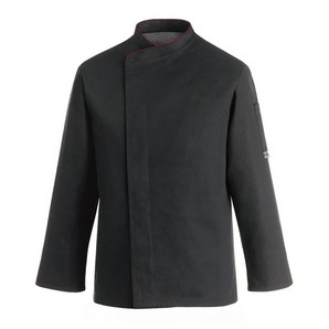 CHEFJACKET BLACK OTTAVIO LARGE S MICROFIBER 100%