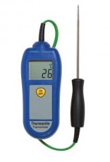 THERMAMITE DIGITAL THERMOMETER WITH FOOD PROBE,BLUE