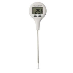 (OLD CODE: ETI-810301) THERMASTICK WATER RESISTANT WHITE THERMOMETER -49.9 TO 299.9°C  C/F SWITCHABLE MAX/MIN.