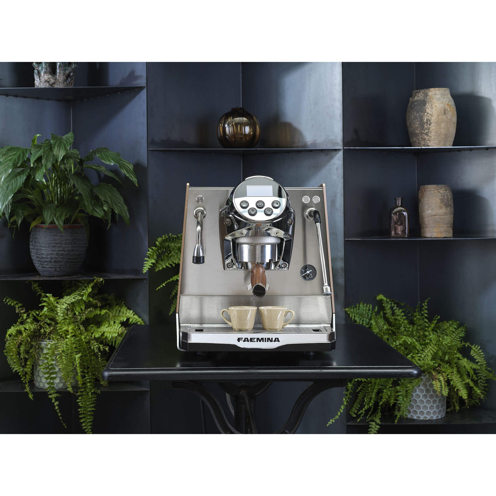 Espresso Coffee machine FAEMA Faemina Glossy White - Mabrook Hotel Supplies