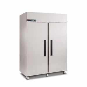 2 Doors Xtra Upright Refrigerator Cabinet with Left and right hinged door.