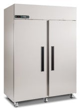 2 Doors Xtra Upright Refrigerator Cabinet with Left and right hinged door.