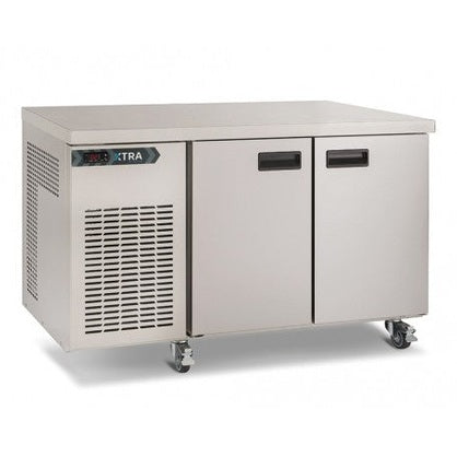 2 Doors Xtra Refrigerated Counter - Left and right hand door with 2 Shelves. - Mabrook Hotel Supplies