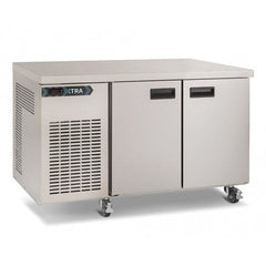 2 Doors Xtra Refrigerated Counter - Left and right hand door with 2 Shelves. - Mabrook Hotel Supplies