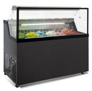 ICE CREAM FREEZER WITH BLACK COLOR. - Mabrook Hotel Supplies