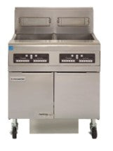 2 Split Pot Gas Fryer with W/Built in Filtration & SMART4U® K3000 Controllers. (FPPH255-4CSC).