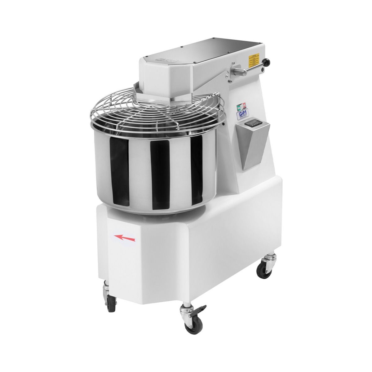 DOUGH MIXER WITH VARIABLE SPEED FROM 71 UPTO 257 RPM OF THE HOOK. - Mabrook Hotel Supplies