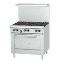 36" 6 Burner Range with Standard Oven - 236,000 BTU.