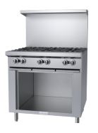 36" Range 6 Open Burners (G36‐6S). - Mabrook Hotel Supplies