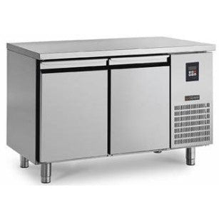 GN 1/1 Freezer Counter Depth 700 with 2 Doors with 4 Castors. - Mabrook Hotel Supplies