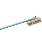 BRASS BRISTLES BRUSH, TOTAL LENGTH 160 CM, BRUSH SIZE 20X6XH11 CM