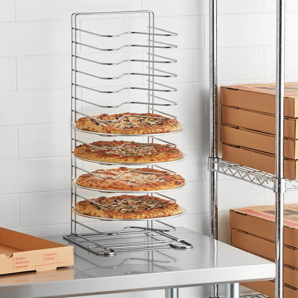 Table Pizza Rack PIZZA RACK FOR 15 PIZZA SCREENS TILL 36 CM. – Mabrook Hotel Supplies