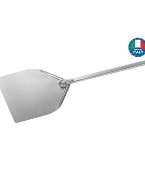 ALUMINUM RECTANGULAR PIZZA PEEL  HEAD 32 CM, HANDLE 120 CM - Mabrook Hotel Supplies