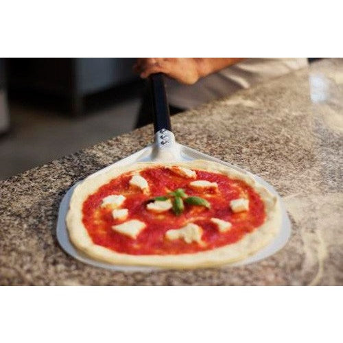 ALUMINIUM PIZZA PEEL OVAL HEAD - 32 CM. - Mabrook Hotel Supplies