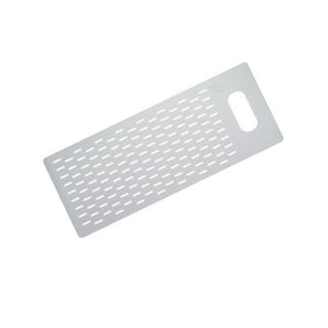 PERFORATED ALUMINIUM BOARD FOR PIZZA - 25x50 CM - Mabrook Hotel Supplies