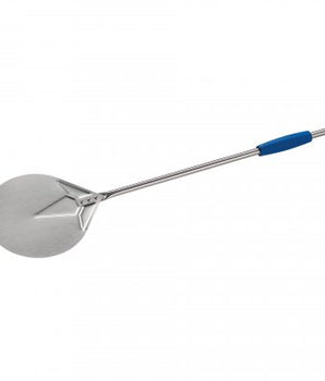 STAINLESS STEEL ROUND SMALL PIZZA PEEL - 20 CM. - Mabrook Hotel Supplies